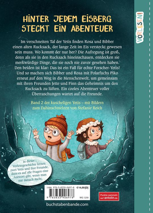 Produktbild: Die Yetis sind los! - Ganz sch&ouml;n ausgefuchst (Band 2)