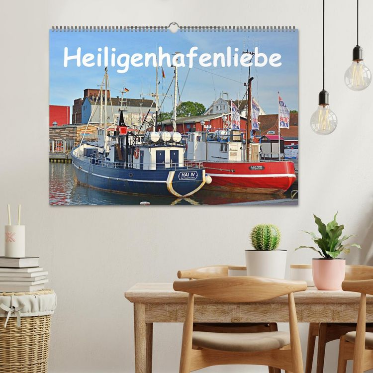 Produktbild: Heiligenhafenliebe (Wandkalender 2026 DIN A2 quer), CALVENDO Monatskalender