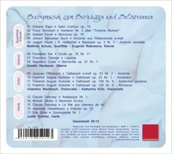 Produktbild: Babymusik zum Beruhigen und Entspannen/CD