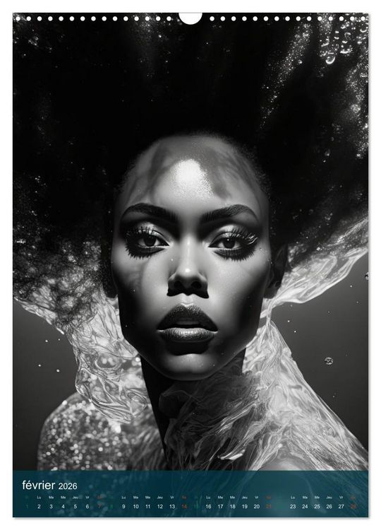 Produktbild: Femmes Aquatiques (Calendrier mural 2026 DIN A3 horizontal), CALVENDO calendrier mensuel