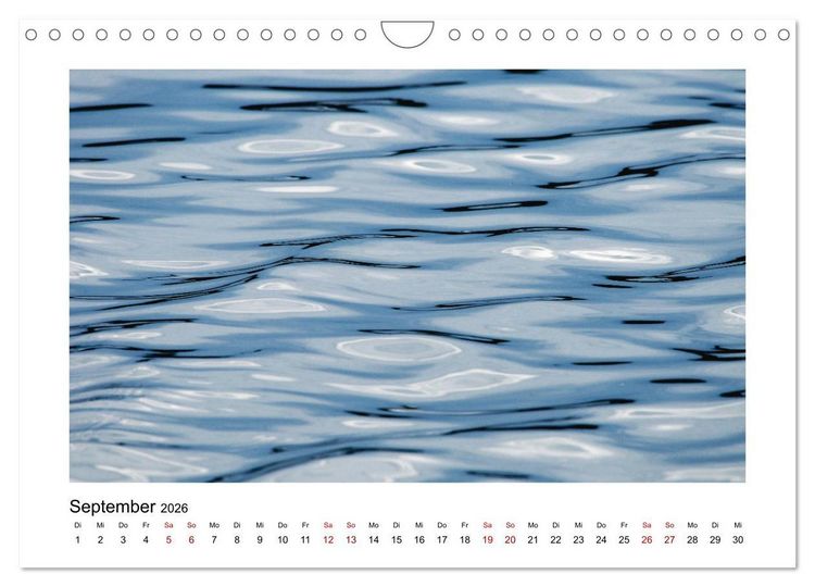 Produktbild: Wasserzauber (Wandkalender 2026 DIN A4 quer), CALVENDO Monatskalender