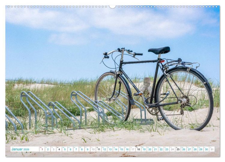 Produktbild: Warnem&uuml;nde - Sommer, Sonne und Sand im Schuh (Wandkalender 2026 DIN A2 quer), CALVENDO Monatskalender