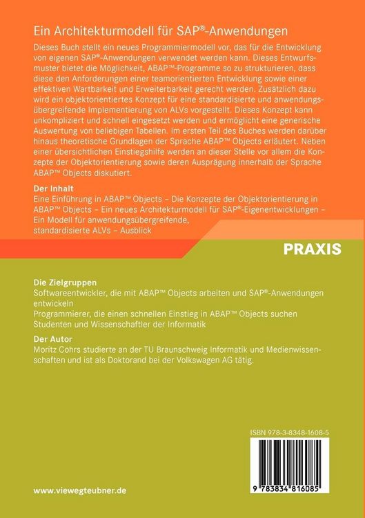 Produktbild: Ein Architekturmodell f&uuml;r SAP&reg;-Anwendungen