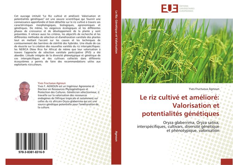 Produktbild: Le riz cultiv&eacute; et am&eacute;lior&eacute;: Valorisation et potentialit&eacute;s g&eacute;n&eacute;tiques
