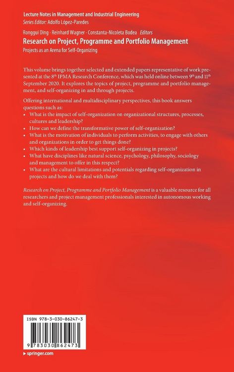 Produktbild: Research on Project, Programme and Portfolio Management