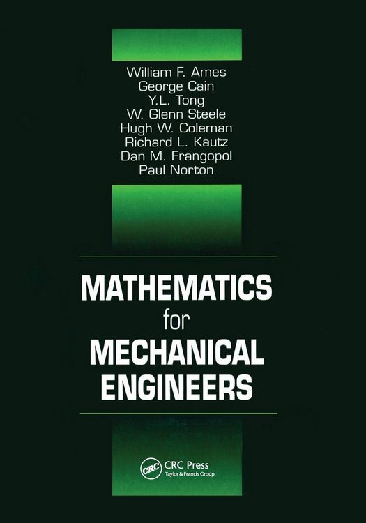 Produktbild: Mathematics for Mechanical Engineers