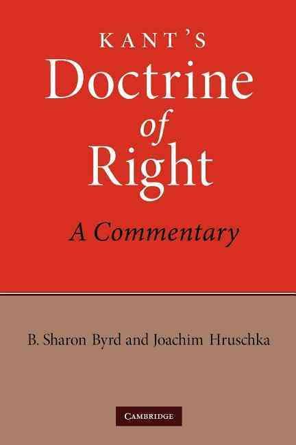Produktbild: Kant's Doctrine of Right