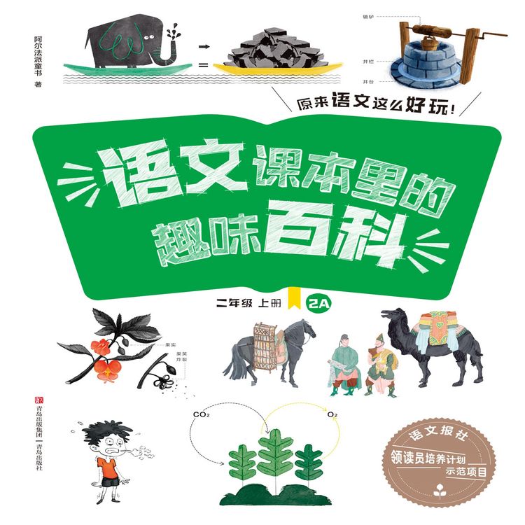 Produktbild: 语文课本里的趣味百科：原来语文这么好玩（2年级）