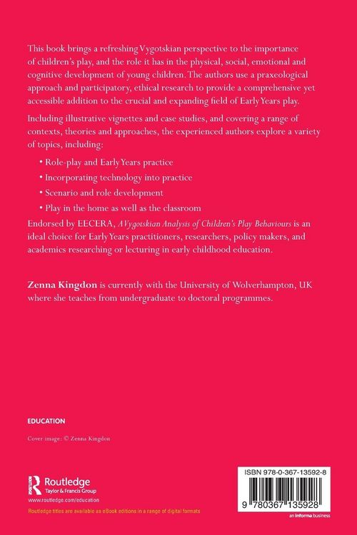 Produktbild: A Vygotskian Analysis of Children's Play Behaviours