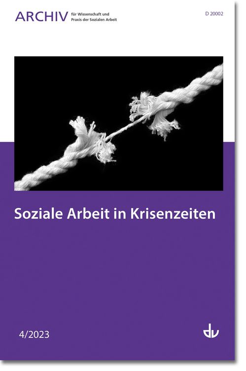 Produktbild: Soziale Arbeit in Krisenzeiten
