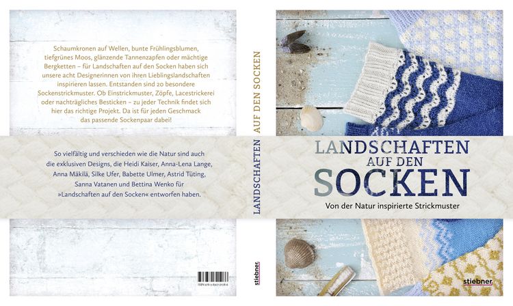 Produktbild: Landschaften auf den Socken. Von der Natur inspirierte Strickmuster.