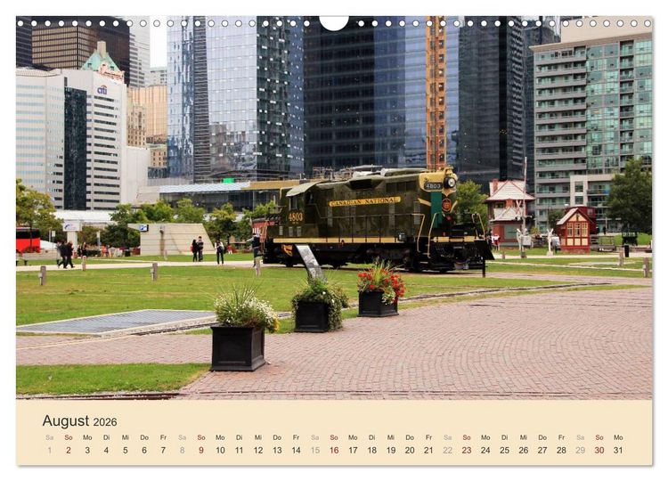 Produktbild: Toronto - Metropole in Ostkanada (Wandkalender 2026 DIN A3 quer), CALVENDO Monatskalender
