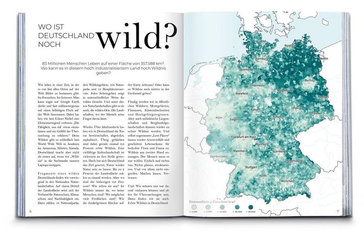 Produktbild: Wilder Places - 30 Streifz&uuml;ge durch ein wildes Deutschland