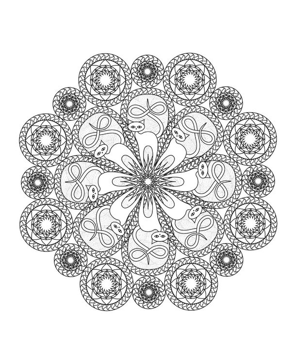 Produktbild: Coloring Mandalas 3-In-1 Pack
