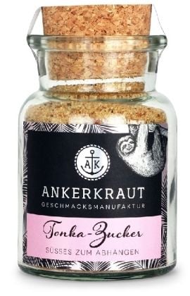 Produktbild: Ankerkraut Tonka-Zucker, Korkenglas