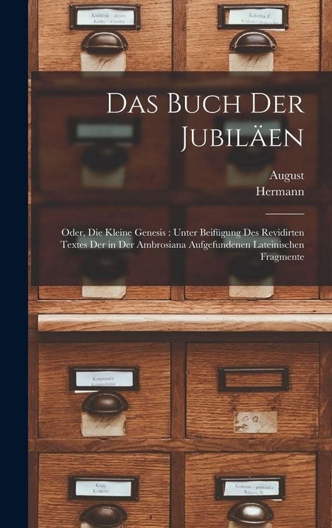 Produktbild: Das Buch der Jubil&auml;en