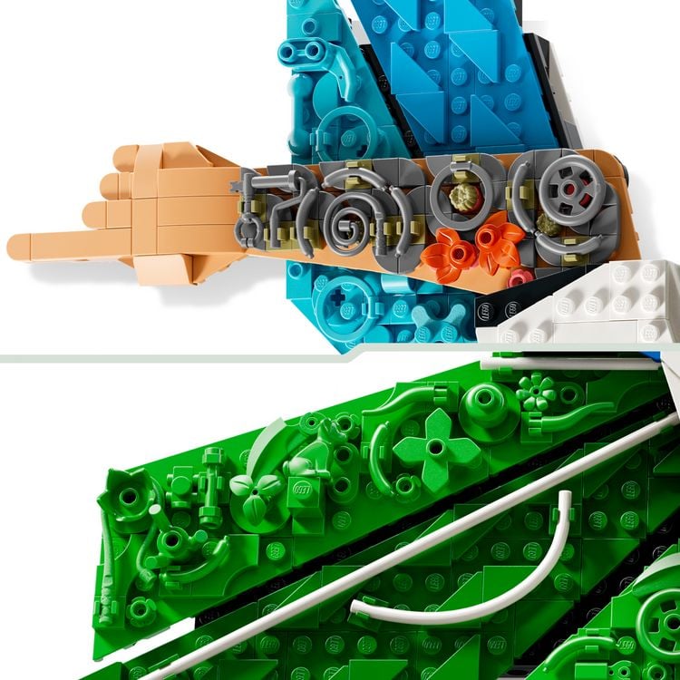 Produktbild: LEGO Editions 43018 Lionel Messi &ndash; Torjubel, Fu&szlig;ball Modellbau