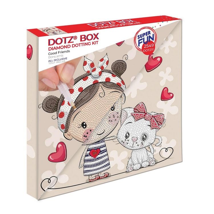 Produktbild: DIAMOND DOTZ - Diamond Painting Gute Freunde