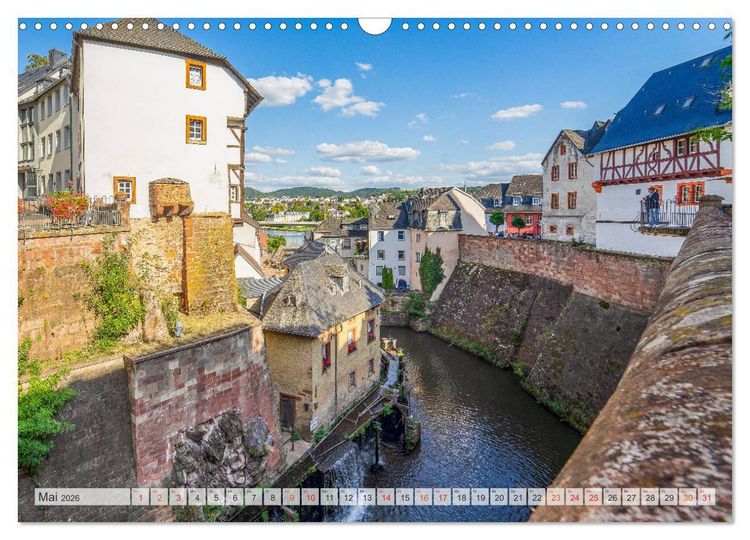 Produktbild: Saarburg Impressionen (Wandkalender 2026 DIN A3 quer), CALVENDO Monatskalender