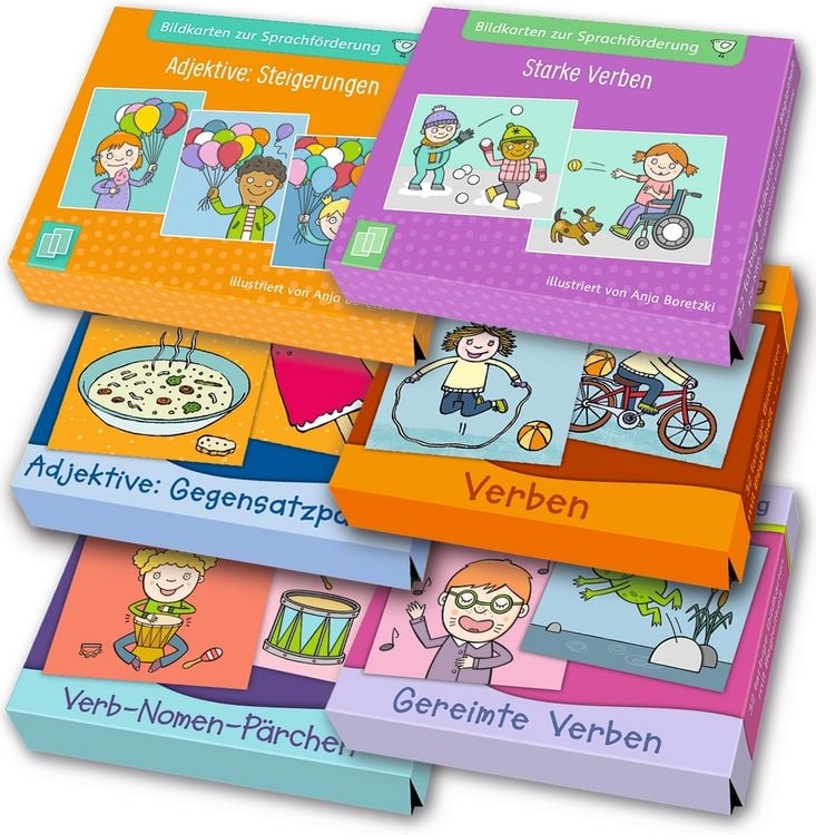 Produktbild: Gro&szlig;es Paket 2 &ndash; Bildkarten zur Sprachf&ouml;rderung