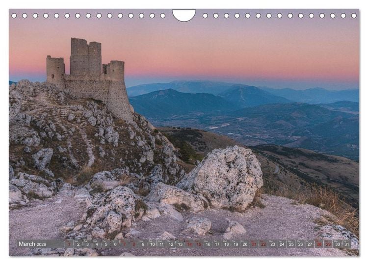 Produktbild: Abruzzo - The wild heart of Italy. (Wall Calendar 2026 DIN A4 landscape), CALVENDO 12 Month Wall Calendar