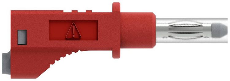 Produktbild: Electro PJP 2217/600V-CD1-100R Messleitung Bananenstecker Bananenstecker 1.00m Rot 1St.