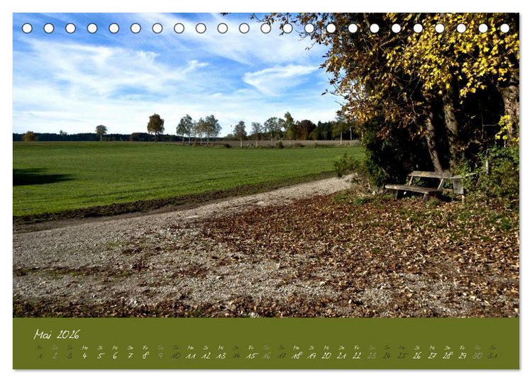 Produktbild: Spaziergang um das Kloster St. Ottilien (Tischkalender 2026 DIN A5 quer), CALVENDO Monatskalender