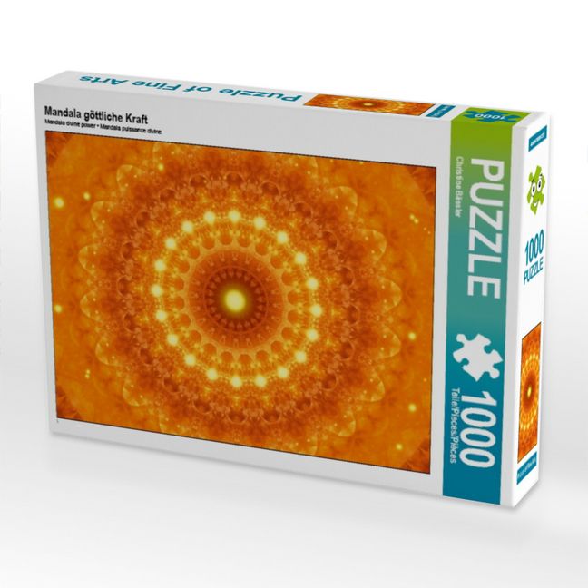 Produktbild: Mandala g&ouml;ttliche Kraft (Puzzle)