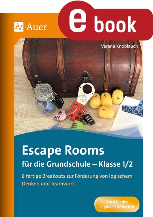 Produktbild: Escape Rooms f&uuml;r die Grundschule - Klasse 1/2