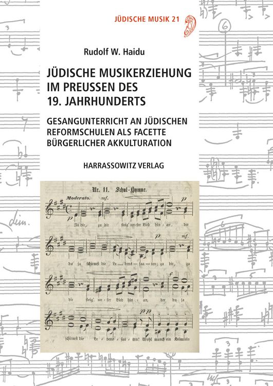 Produktbild: J&uuml;dische Musikerziehung im Preu&szlig;en des 19. Jahrhunderts