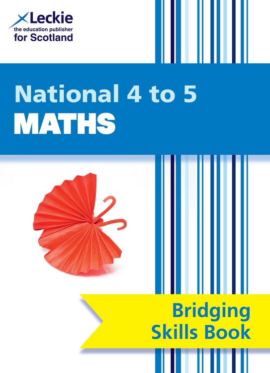 Produktbild: National 4 to 5 Maths Bridging Skills Book