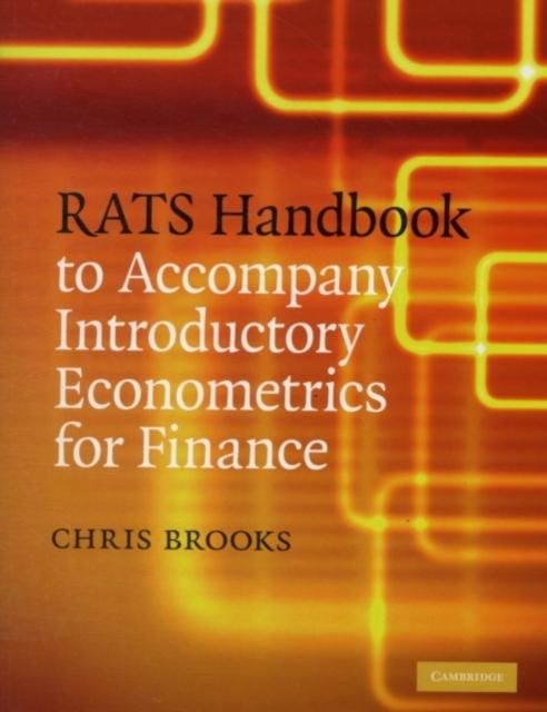 Produktbild: RATS Handbook to Accompany Introductory Econometrics for Finance