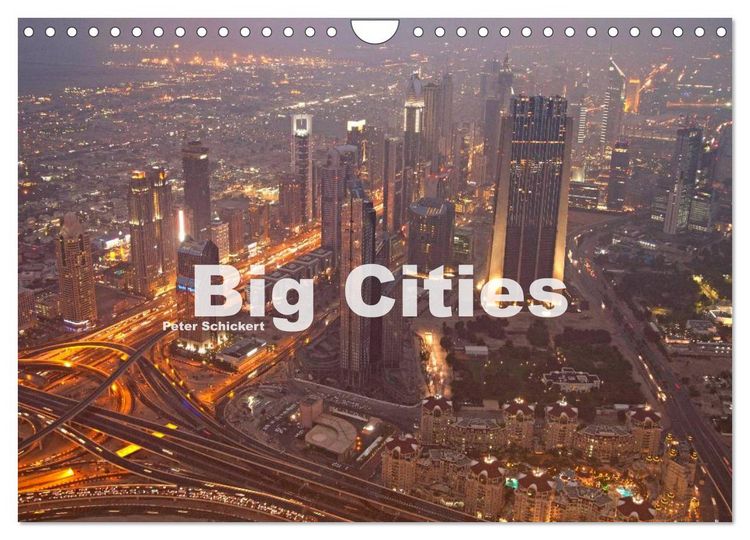 Produktbild: Big Cities (Wandkalender 2026 DIN A4 quer), CALVENDO Monatskalender