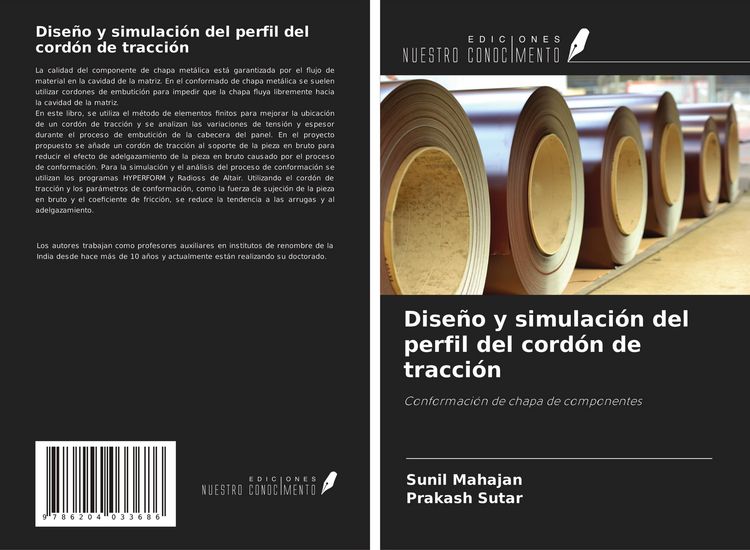 Produktbild: Dise&ntilde;o y simulaci&oacute;n del perfil del cord&oacute;n de tracci&oacute;n