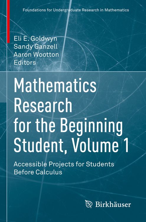 Produktbild: Mathematics Research for the Beginning Student, Volume 1