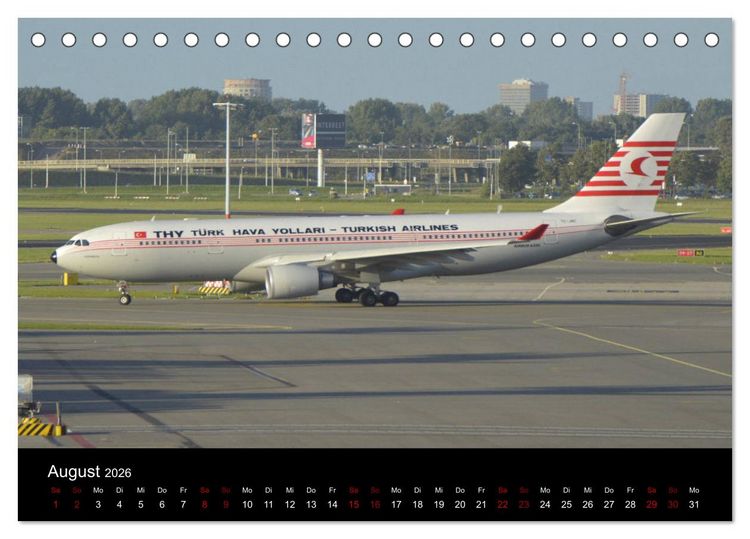 Produktbild: Im alten Glanz: Flugzeuge in Retro Livery (Tischkalender 2026 DIN A5 quer), CALVENDO Monatskalender