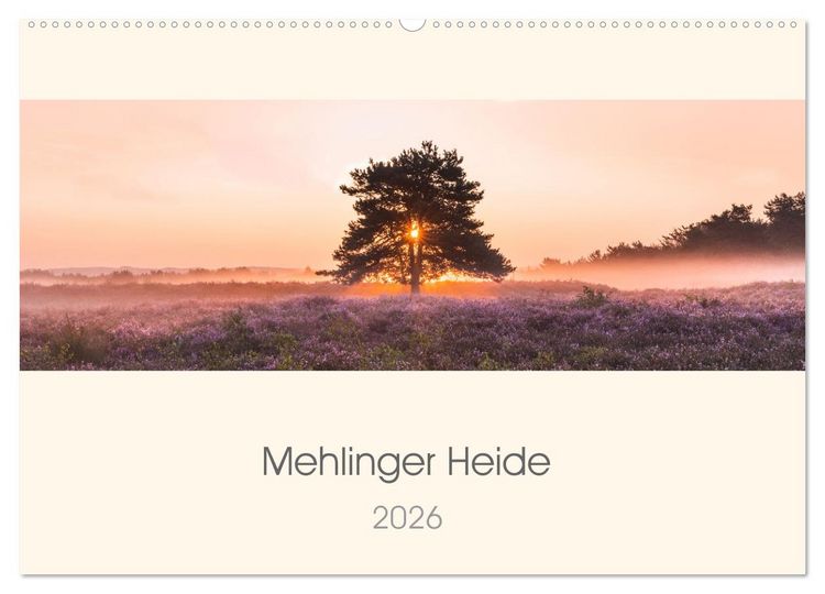 Produktbild: Mehlinger Heide (Wandkalender 2026 DIN A2 quer), CALVENDO Monatskalender