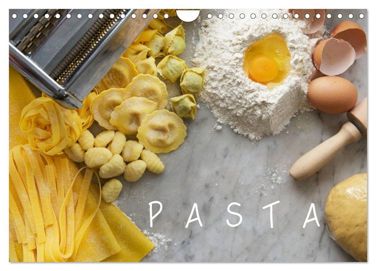 Produktbild: PASTA (Wall Calendar 2026 DIN A4 landscape), CALVENDO 12 Month Wall Calendar