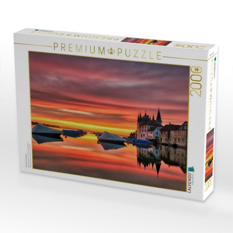 Produktbild: CALVENDO Puzzle Turmhof Steckborn | 2000 Teile Lege-Gr&ouml;&szlig;e 90x67cm Foto-Puzzle f&uuml;r gl&uuml;ckliche Stunden