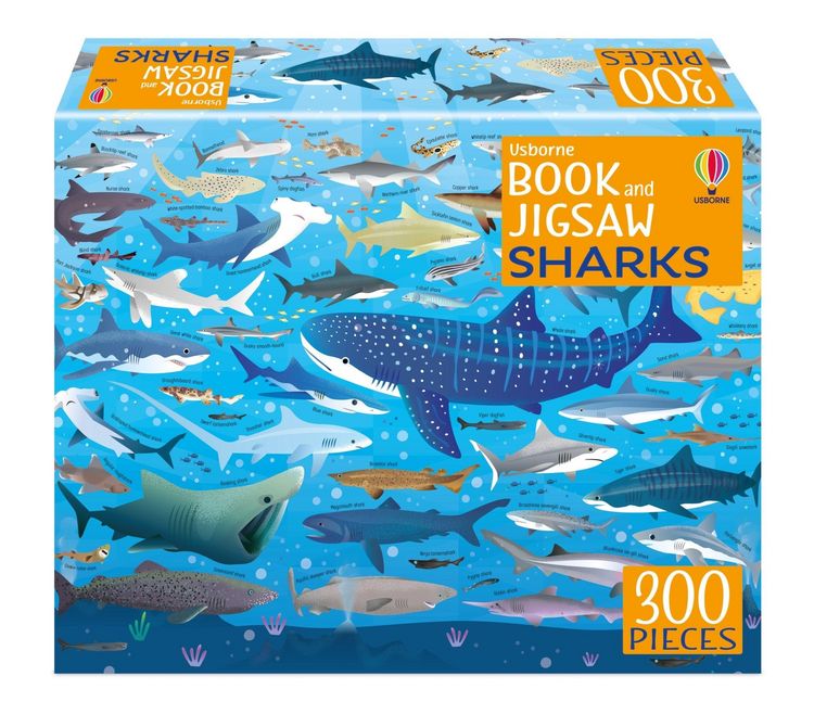 Produktbild: Usborne Book and Jigsaw: Sharks