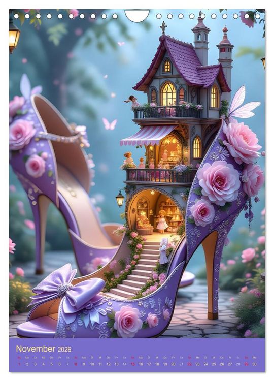 Produktbild: High-Heel-Visionen (Wandkalender 2026 DIN A4 hoch), CALVENDO Monatskalender