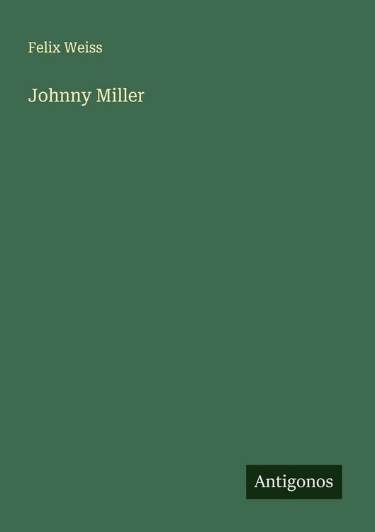 Produktbild: Johnny Miller