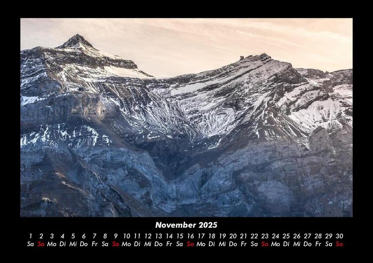 Produktbild: Landschaftskalender 2025 Fotokalender DIN A3
