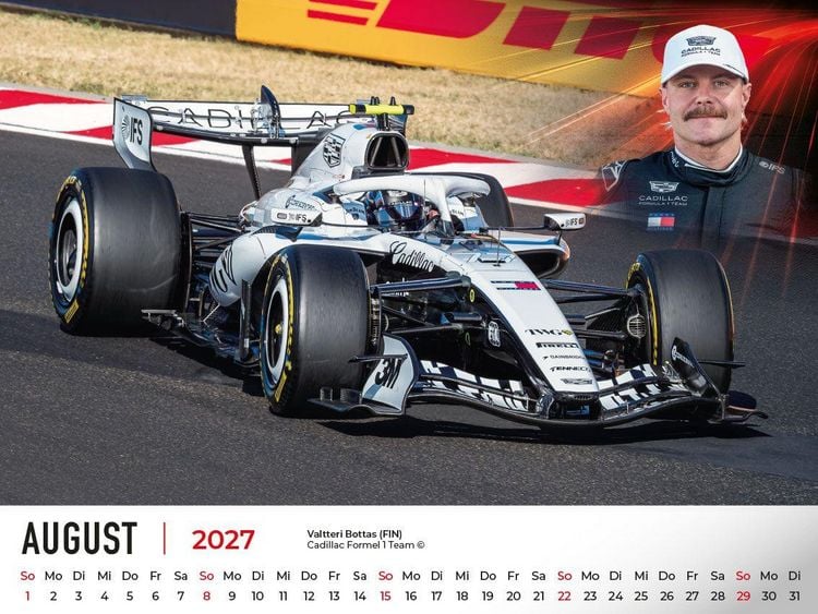 Produktbild: Formel 1 World Championship Kalender 2027