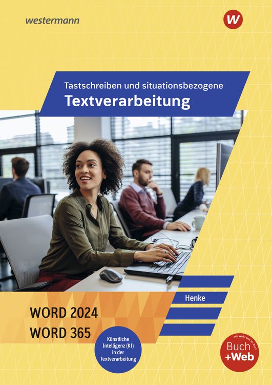 Produktbild: Tastschreiben und situationsbezogene Textverarbeitung mit WORD 2024