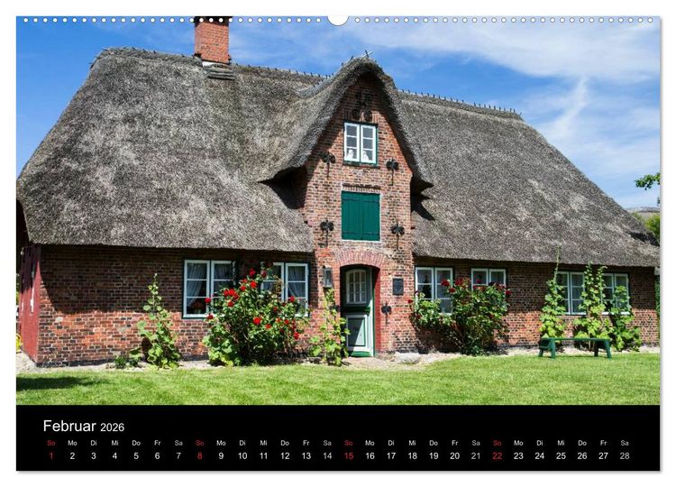 Produktbild: Amrumer Impressionen (Wandkalender 2026 DIN A2 quer), CALVENDO Monatskalender