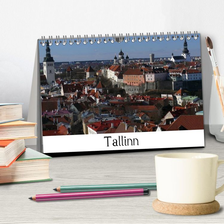 Produktbild: Tallinn (Tischkalender 2026 DIN A5 quer), CALVENDO Monatskalender
