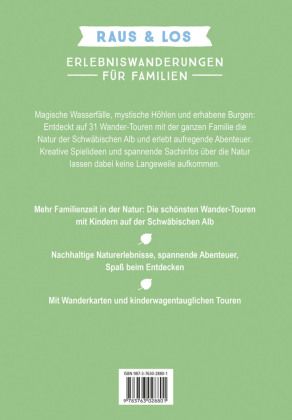 Produktbild: Erlebniswanderungen f&uuml;r Familien Schw&auml;bische Alb