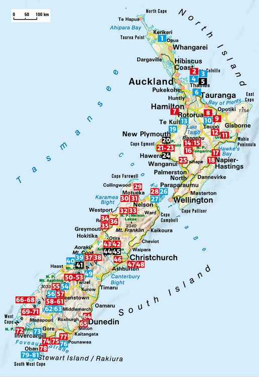 Produktbild: ROTHER Wanderf&uuml;hrer Neuseeland