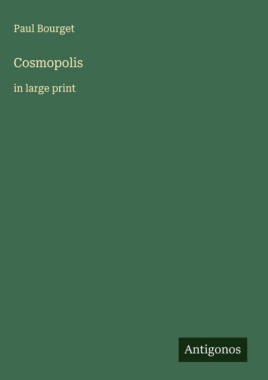 Produktbild: Cosmopolis